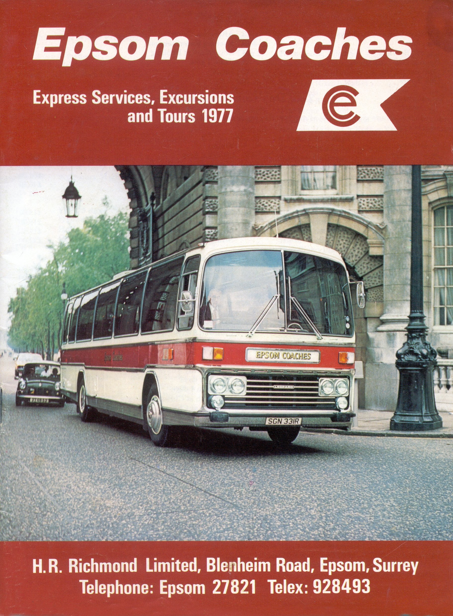 epsom coach tours day trips