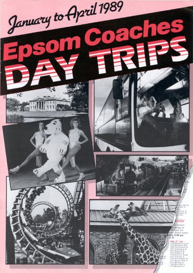 epsom coach tours day trips
