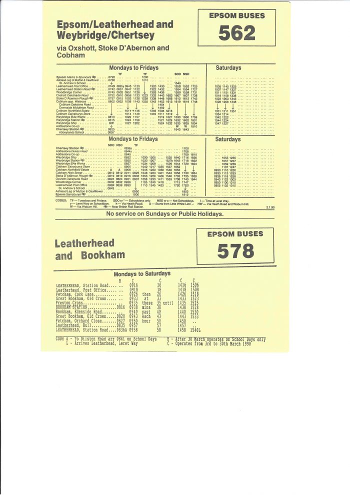 Buses Epsom Coaches Epsom Coaches